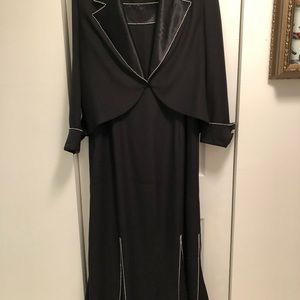 Woman’s Vintage Formal Gown with Matching Jacket